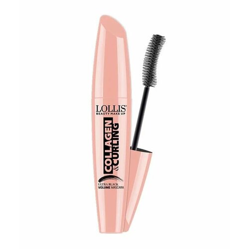 LOLLIS Тушь для ресниц Collagen Curling Ultra Black Volume Mascara 10мл 374₽
