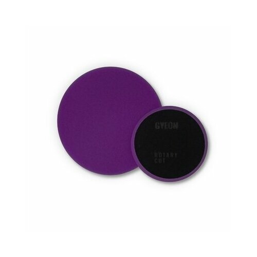 GYEON Твердый полировальный круг фиолетовый Q2M Rotary Heavy Cut 80мм, 1шт