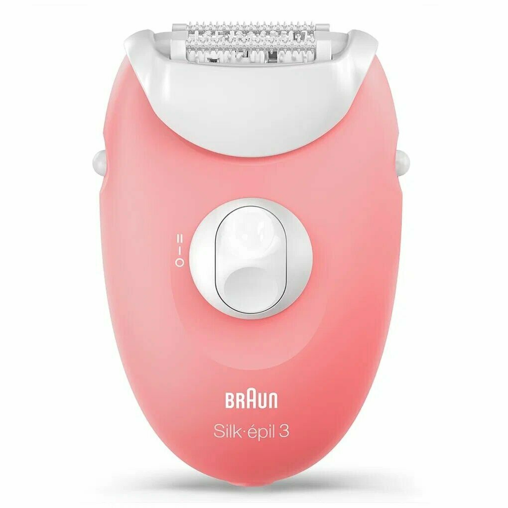 Эпилятор Braun 3-176 Silk-epil 3 SE, розовый