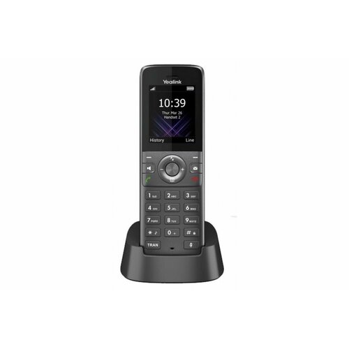 SIP телефон Yealink W73H dect система yealink w73p база w70b трубка w73h до 10 sip аккаунтов до 10 трубок на базу до 20 одновременных вызовов