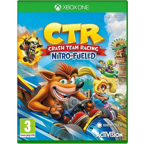 Игра на диске Crash Team Racing Nitro-Fueled (Xbox Series X, Xbox One, Английская версия) игра crash team rumble deluxe cross gen edition xbox английская версия