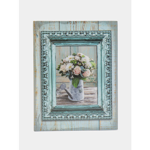 Фотоальбом 100 фото 10х15 Цветы твёрдая обложка Цвет Тёмно-бирюзовый 1199₽