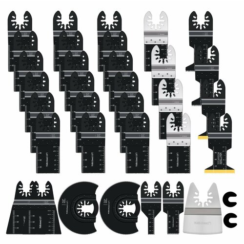Универсальная насадка для реноватора мультитула, полотно пильное, набор 33 шт.