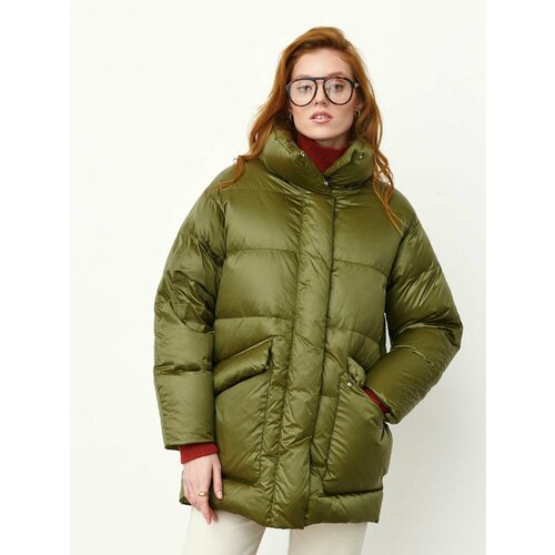 фото Пуховик uniqa, размер l/xxl, зеленый