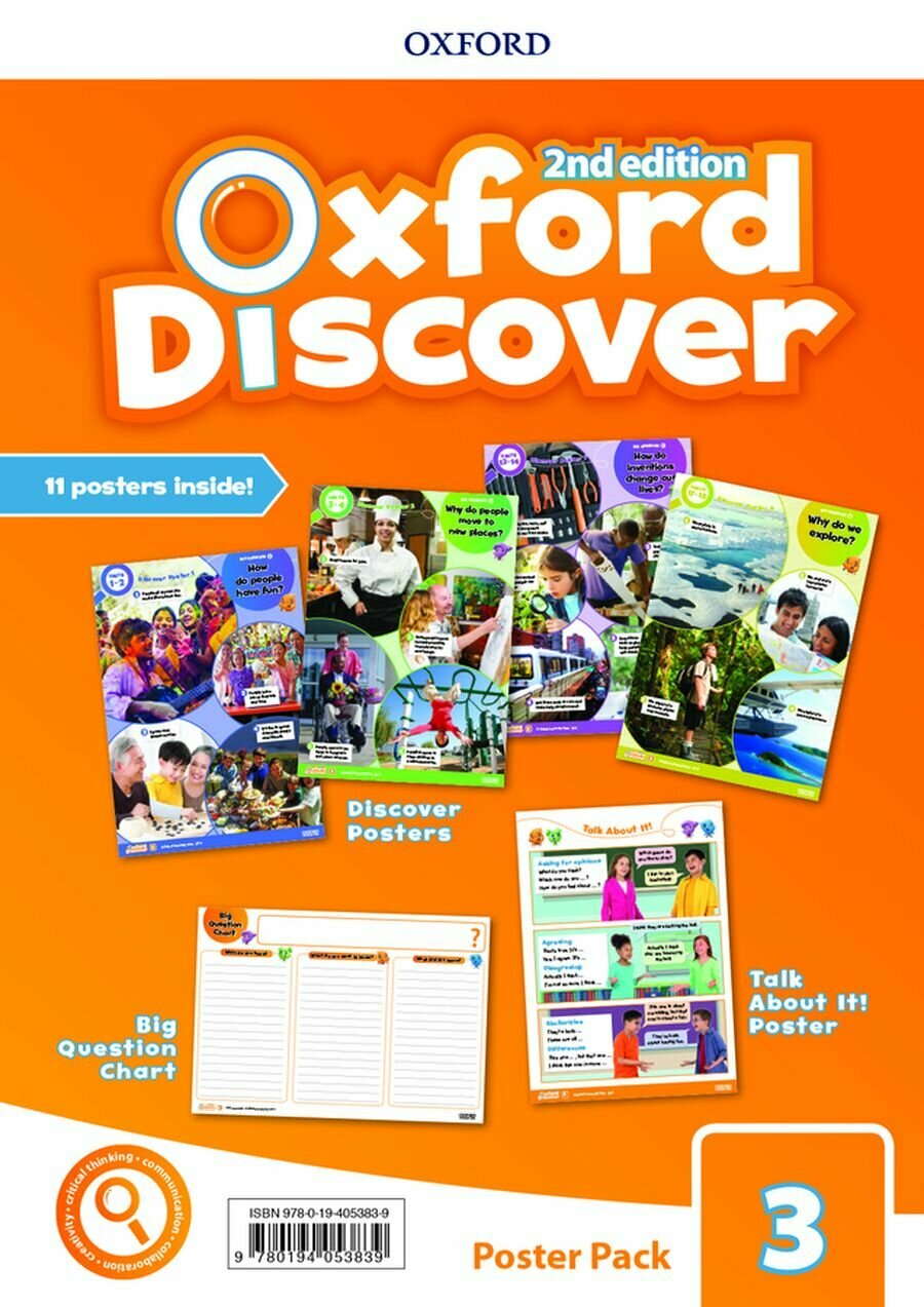 Книга Oxford Discover Second edition 3: Posters - фото №4