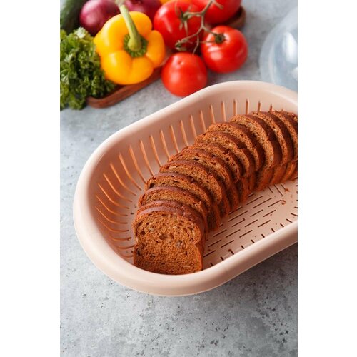 Хлебница, блюдо с крышкой для СВЧ печки (универсальное применение)