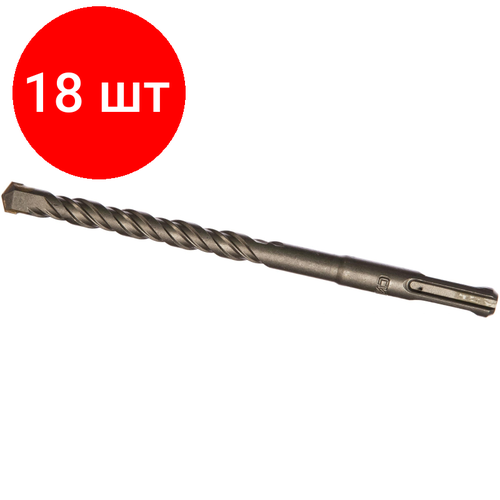 Комплект 18 штук, Бур по бетону СИБРТЕХ SDS-plus 10 x 160mm (70557