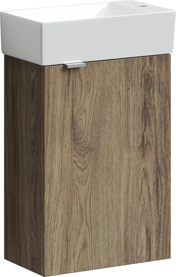 фото Тумба с раковиной дуб чарльстон 37,5 см Sancos Mini MN35ECHR + CN5007