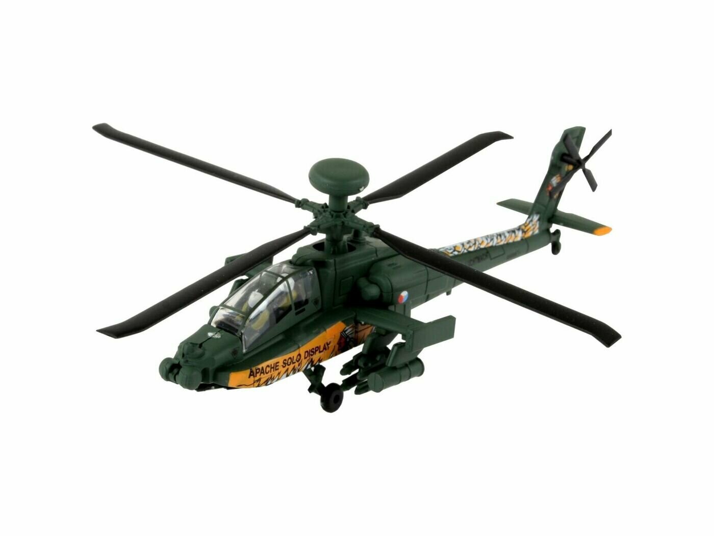 Сборная модель Revell 06646 Боевой Вертолет AH-64 Apache 1:100