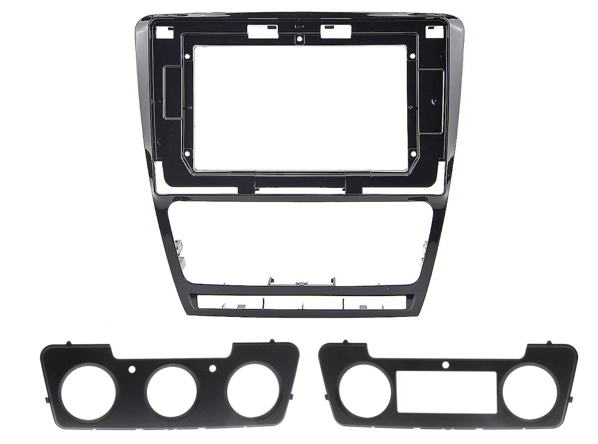 Рамка переходная для XTA SKODA Octavia 2004-2013 (A5) (Auto AC/manual AC), 10" INCAR RSC-FC487