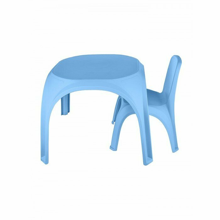 Комплект стол и стул Осьминожка Голубой