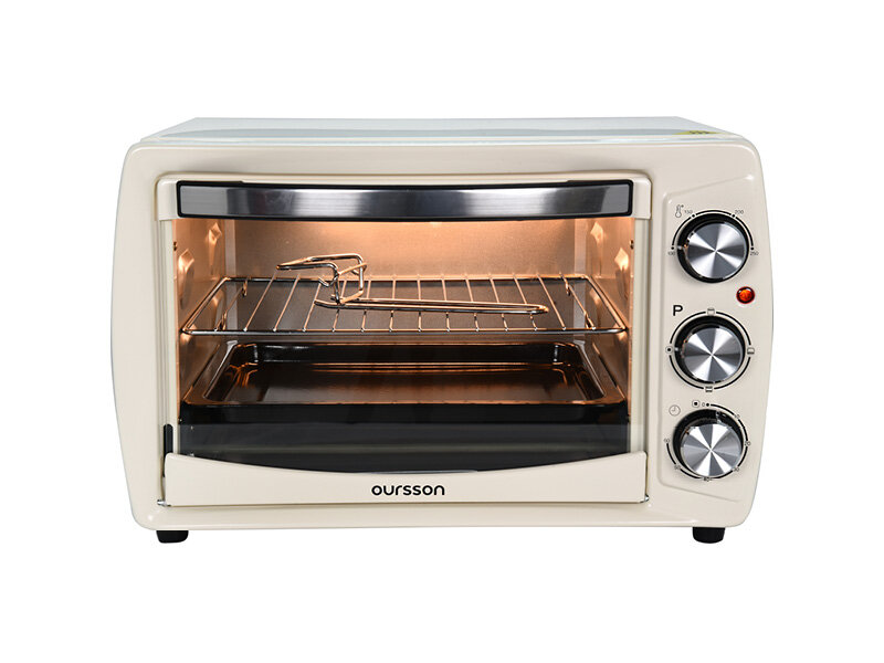 Мини-печь Oursson МО2011, 1300Вт, 20 л, механическое управление, таймер — фото 1