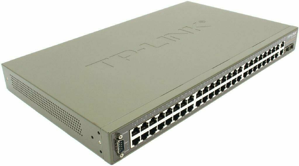 Коммутатор TP-LINK TL-SL3452 управляемый 48+4 порта