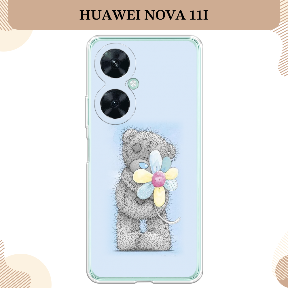 фото Силиконовый чехол "Гусиное трио" на Huawei Nova 11i / Хуавей Нова 11i