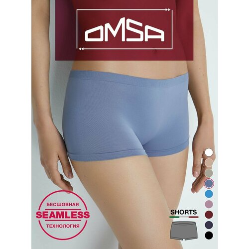 фото Трусы omsa, размер 44/46 (2/3-s/m), серый
