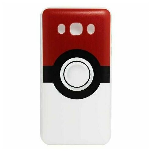 Чехол Pokemon GO для Samsung Galaxy J5 2016 Pokeball Покемон Го Покебол обучающие книги росмэн pokemon go твой уникальный покеводитель