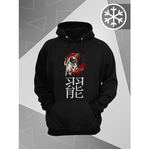 фото Худи , размер s (44-46), черный printech