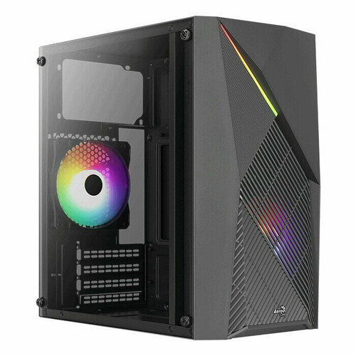 Корпус Aerocool MiniTower RAIDER Mini-G-BK-v2 black (4711099472628) (без блока питания)