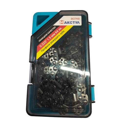 Цепь для цепной пилы 64 звена, шаг 0,325, паз 1,5