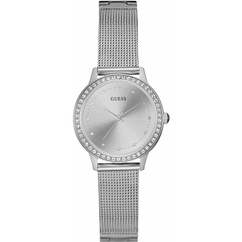 фото Наручные часы guess w0647l6, серебряный