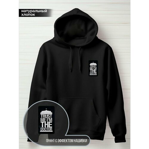 фото Худи hypnotica, размер 2xl, черный