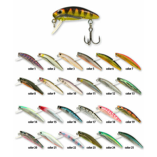 фото Воблер maruto miracle wing minnow 3f color 18