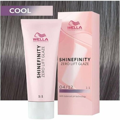 Wella SHINEFINITY 04/12 Гель-крем Cool Chia 60 мл wella professionals гель крем краска shinefinity 06 71 ледяной орех 60 мл