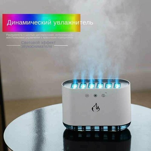 Увлажнитель воздуха с красочным распылителем - динамический увлажнитель на 900мл от Shark-Shop 249900₽