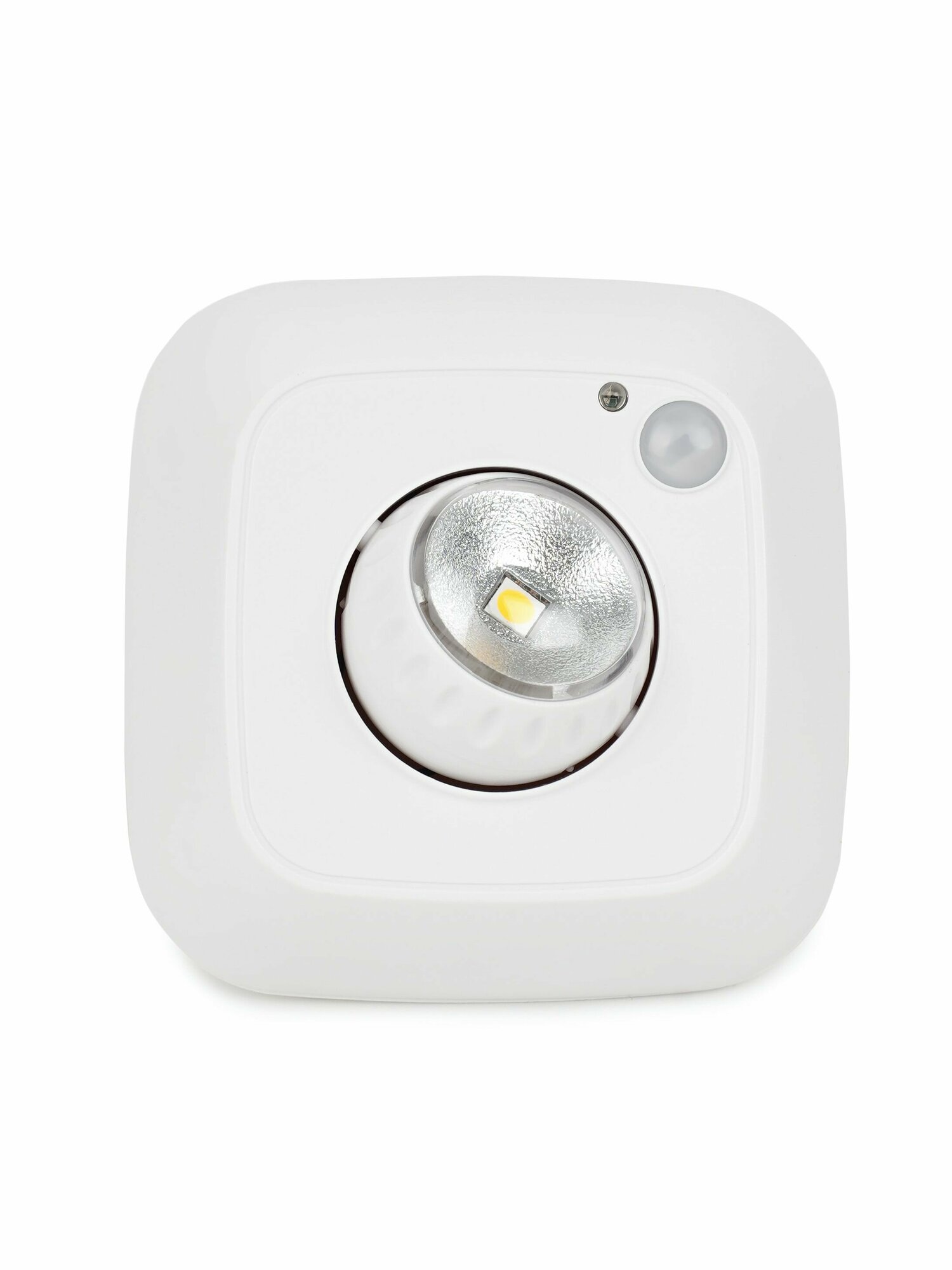 фото Светильник ночник светодиодный с датчиком движения старт настенный на батарейках