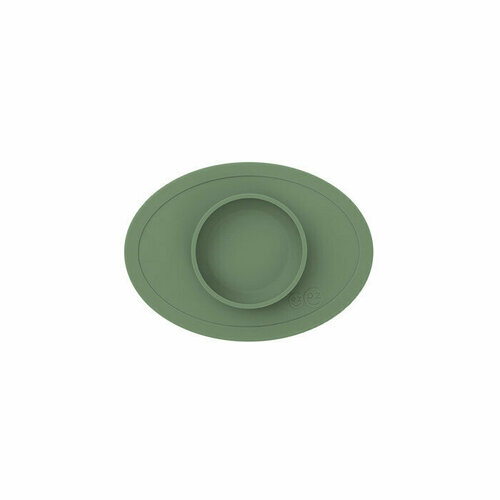 Тарелка с подставкой Tiny Bowl Olive посуда ezpz тарелка с подставкой силиконовая mini bowl packaged