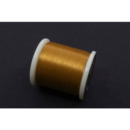 Нить для бисера Miyuki Beading Thread, длина 50 м, цвет 05 золото, нейлон, 1030-257, 1шт 55 yard japanese miyuki thread 100% nylon beading thread 330 dtex 0 225mm wire elastic cord beading thread for bracelets diy