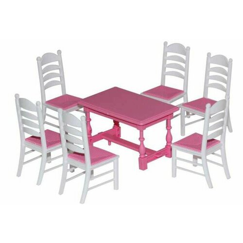 Мебель для кукол №6 (7 элементов)