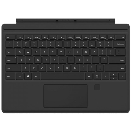 Microsoft Surface Pro 7 Type Cover with Fingerprint ID Black