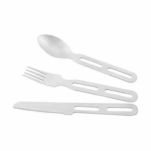 Походная посуда Tatonka Camping Cutlery Set I silver brown походная посуда camping cutlery set outdoor