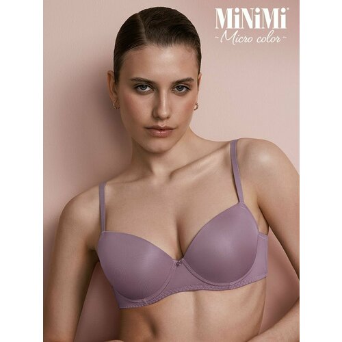 фото Бюстгальтер minimi, размер 75c, фиолетовый