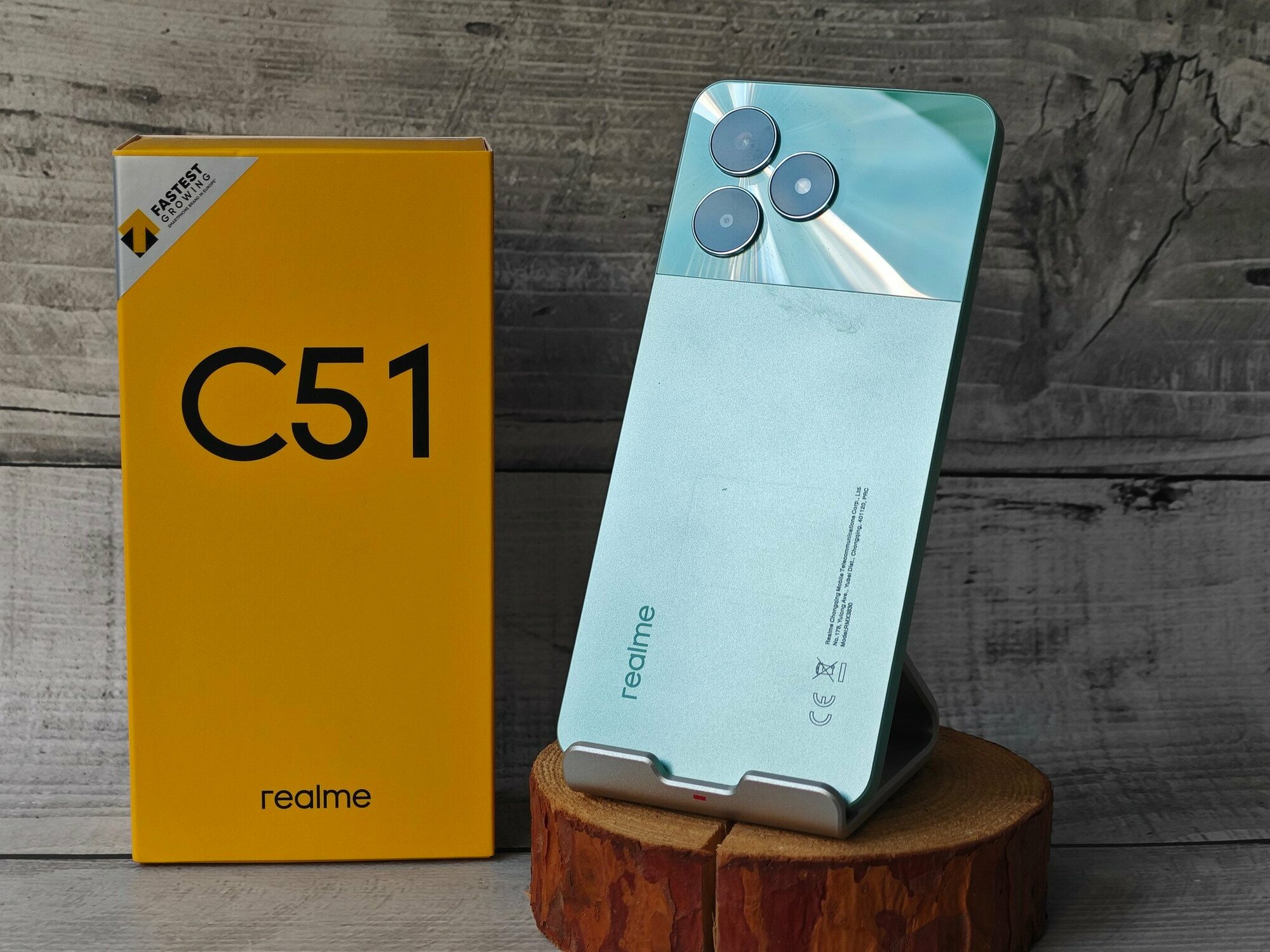 Смартфон realme C51 4/128 ГБ RU, 2 nano SIM, черный