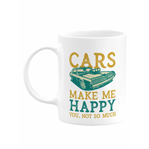 Кружка Автомобили Cars make me happy