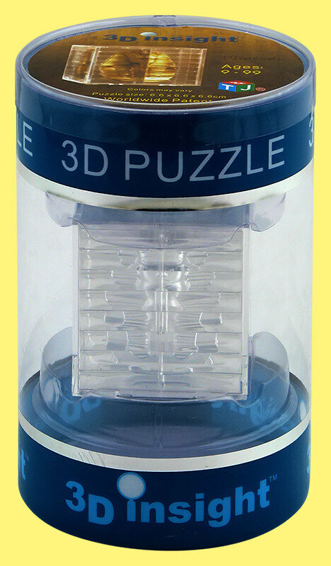 Головоломка-пазл 3D куб Фараон (прозрачная)