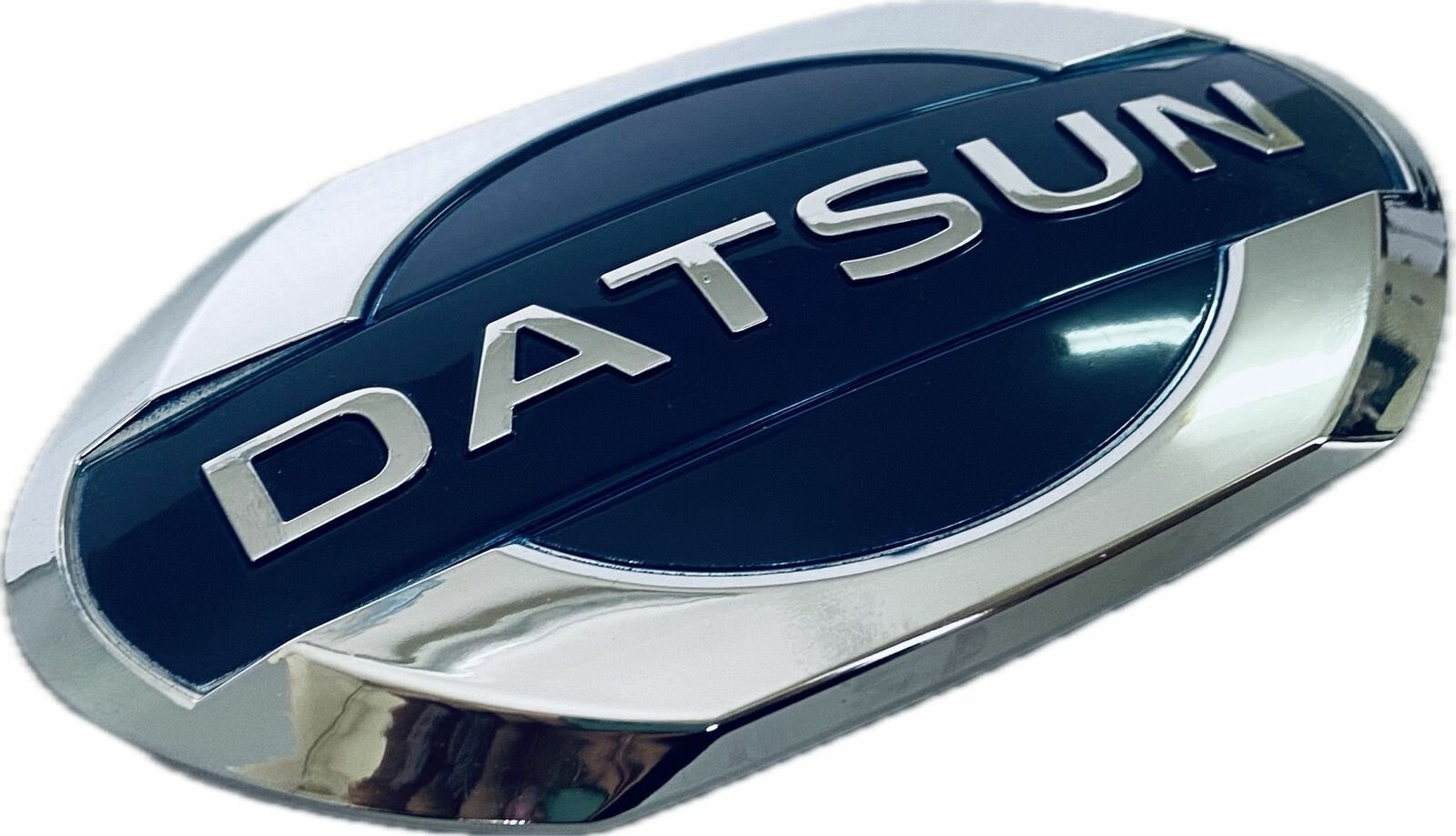 Эмблема, шильдик передний для DATSUN-Синий.