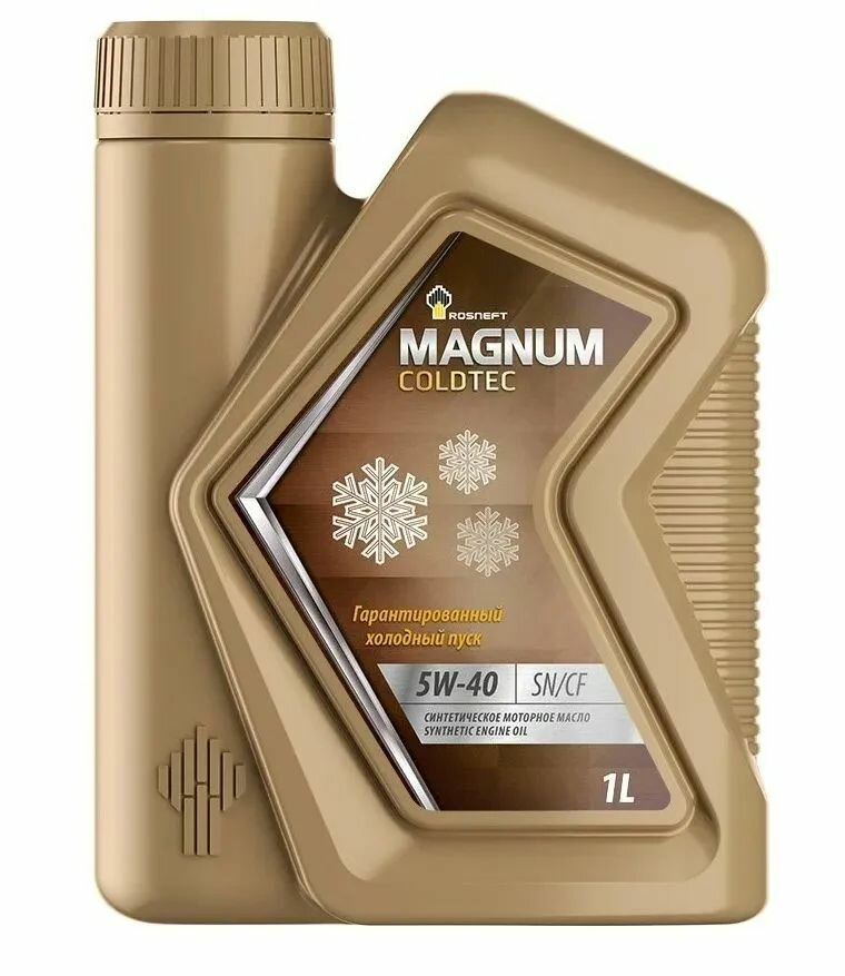 Моторное масло РосНефть Magnum Coldtec 5w-30 Sn/cf Рнпк (1л) 25107 40813232 .