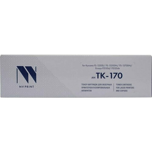 Картридж черный (или контейнер с черными чернилами) NV-Print TK-170 картридж nv print nv tk 1170 7200 стр черный