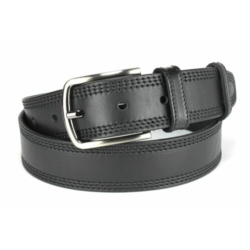 фото Ремень oscar, размер 120, черный