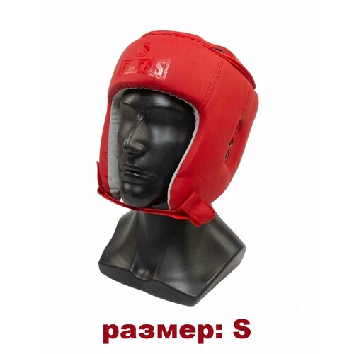 Шлем боксерский SOLTAS - размер S / открытый / красный