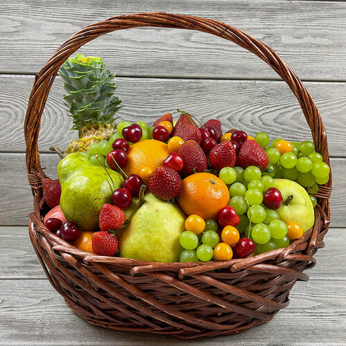 Изображение товара Фруктовая корзина с ягодами Клубничная фрутти 4 кг