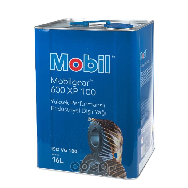 Масло редукторное MOBIL Mobilgear 600 XP 100 минеральное 16 л 155985