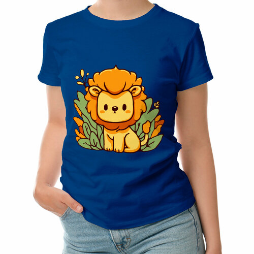 фото Футболка roly, размер m, синий