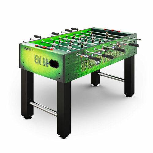 фото Unixline™ игровой стол unix line футбол - кикер (140х74 cм) green