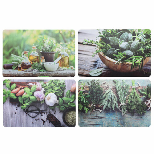 Koopman Набор плейсматов Herbs Laboratory 4429 см 4 шт 1188₽