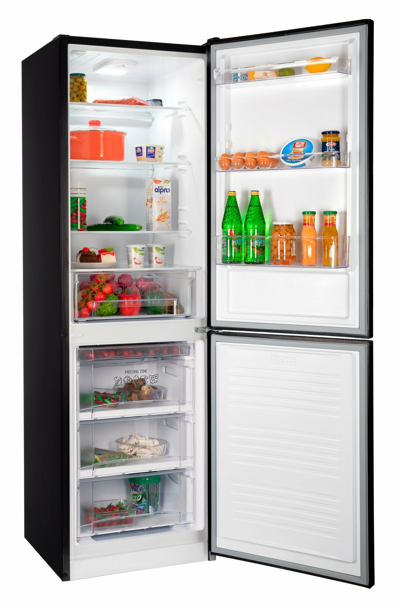 Двухкамерный холодильник NordFrost NRG 162NF B - фотография № 3