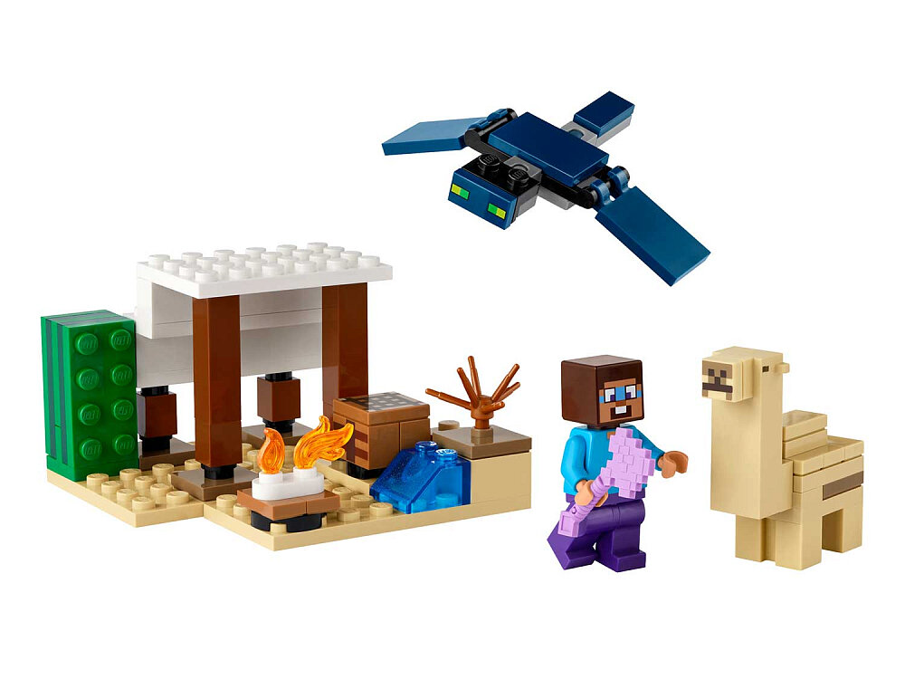 Конструктор LEGO Minecraft 21251 Конструктор Экспедиция Стива в пустыню